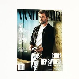 ⭐️5 For 25⭐️ Vanity Fair Magazine - May 2024 - Chris Hemsworth